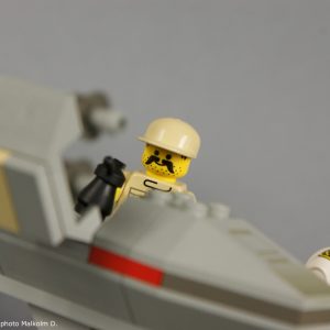 Mécanicien détail - Set Lego Star Wars X-Wing (réf: 7140) de 1999