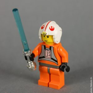 Figurine Luke Skywalker - Set Lego Star Wars X-Wing (réf: 7140) de 1999
